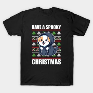 Have A Spooky Christmas Sweaters Dog T-Shirt